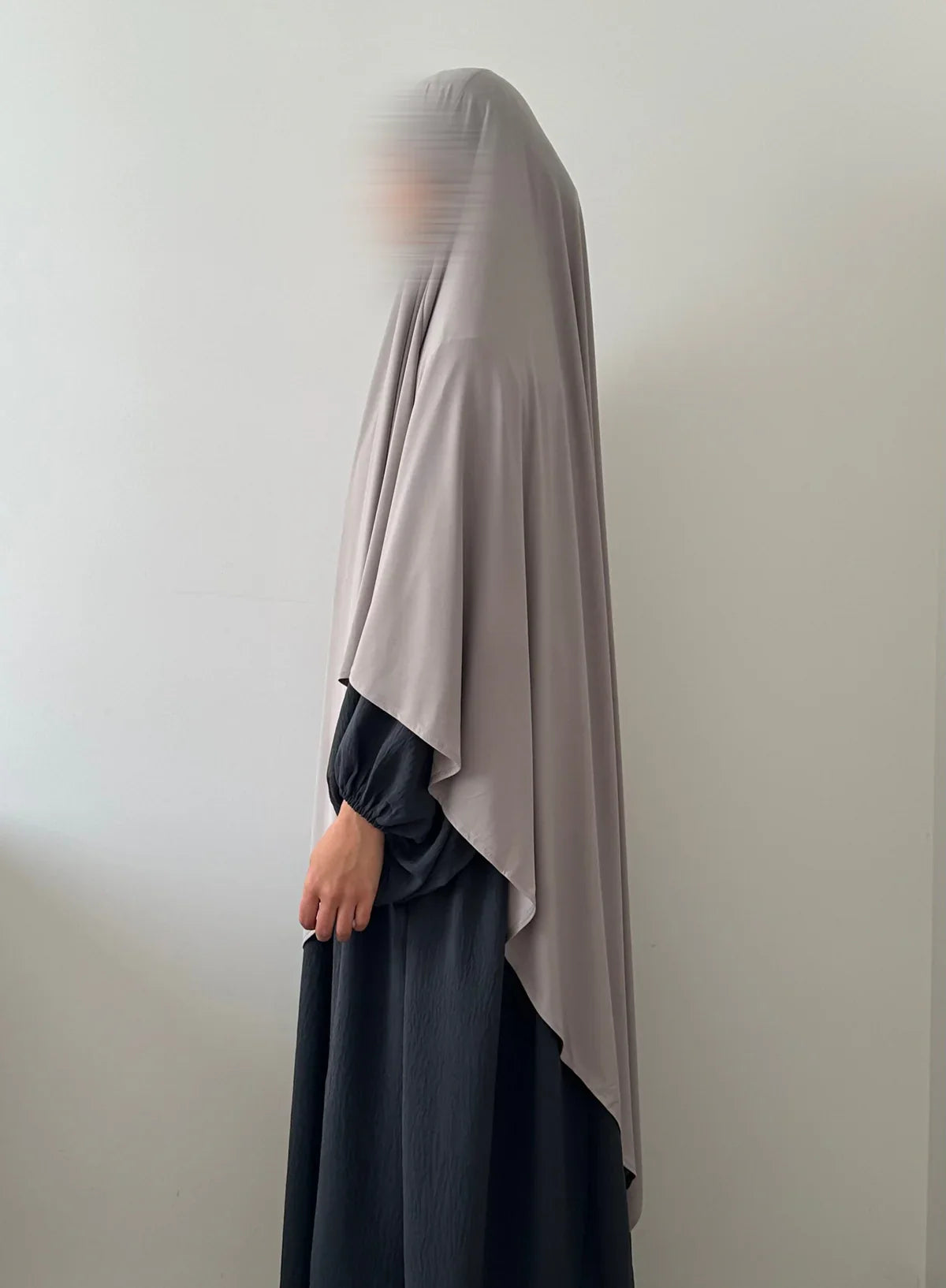 Voile Jersey Élégance - Gris