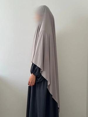 Voile Jersey Élégance - Gris