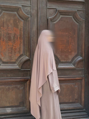 Voile Jersey Élégance - Taupe rosé
