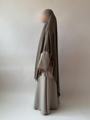 Voile Jersey Bambou - Taupe