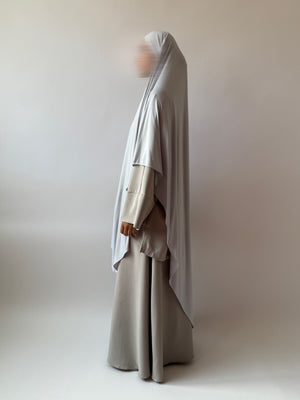 Voile Jersey Bambou - Gris