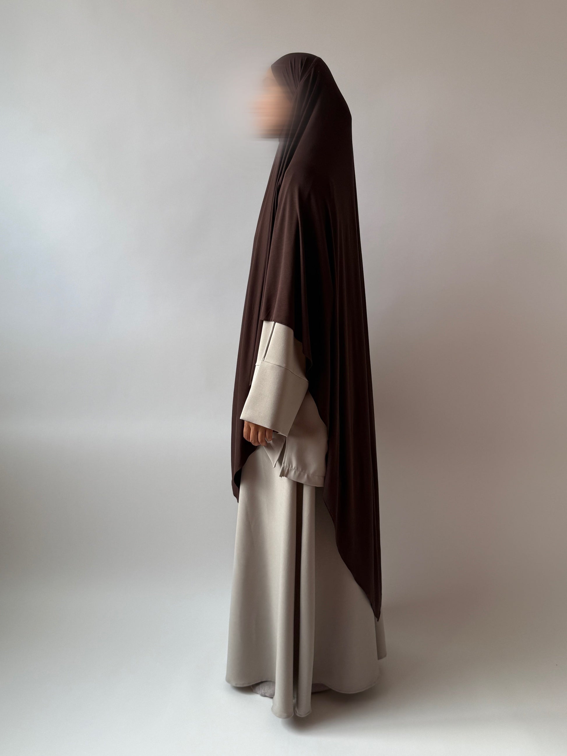 Voile Jersey Bambou - Marron
