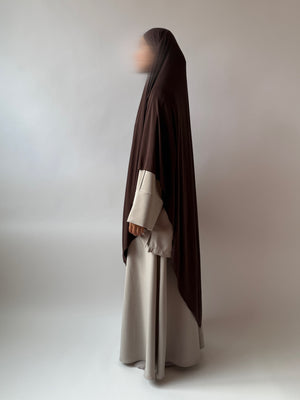 Voile Jersey Bambou - Marron