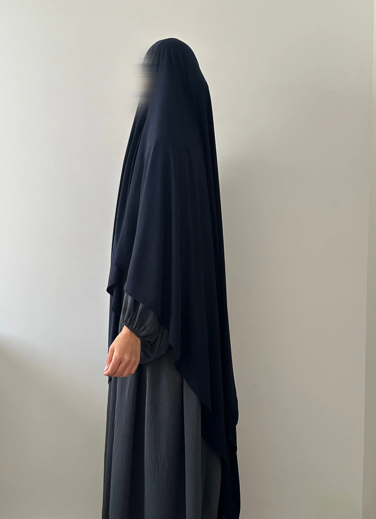 Voile Jersey Élégance - Bleu nuit