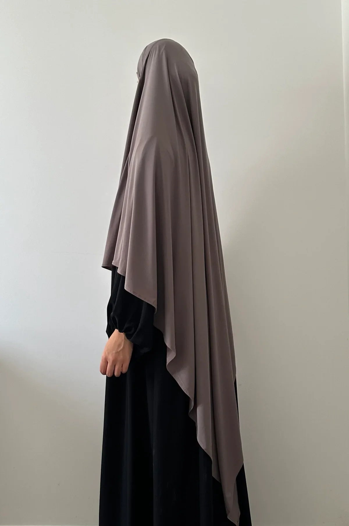 Voile Jersey Élégance - Taupe