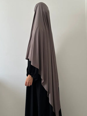 Voile Jersey Élégance - Taupe
